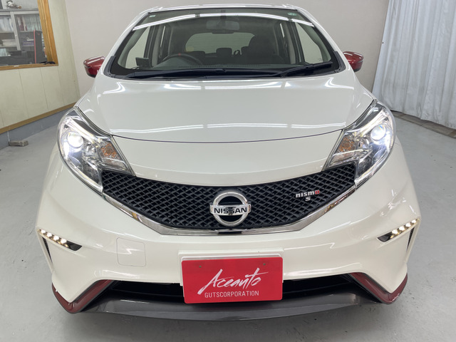 中古車 日産 ノート 1.6 NISMO S ワンオーナー 禁煙車 5速MT の