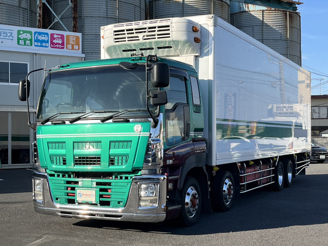 ギガ 冷凍冷蔵車 トプレック冷凍機 低温設定 リアエアサス
