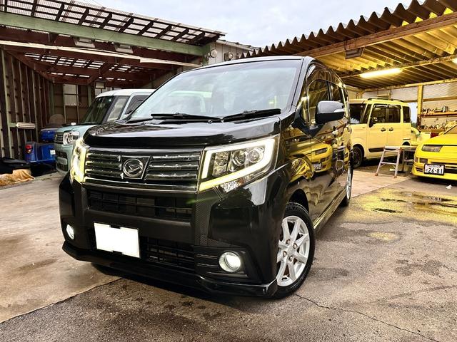ムーヴカスタム X 純正ナビ TV LEDヘッドライト