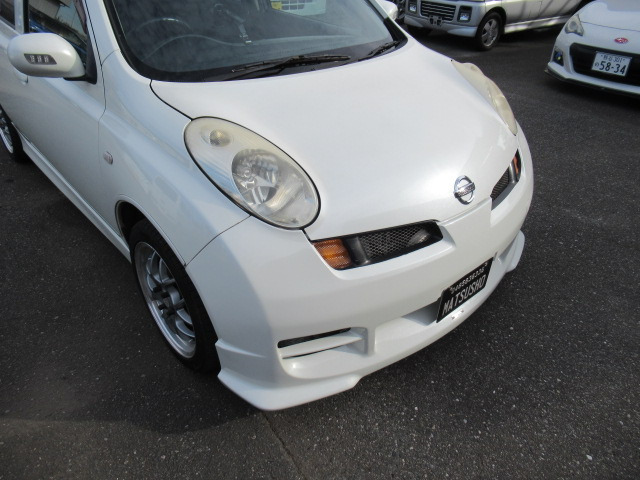 中古車 日産 マーチ 1.2 12SR 5速MT インパルエアロ の中古車詳細 (129,501km, パールホワイト, 埼玉県, 48万円) |  中古車情報・中古車検索なら【車選びドットコム（車選び.com）】