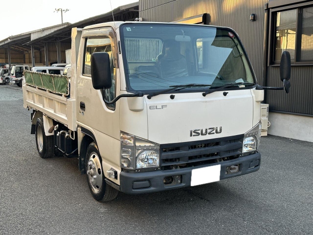 中古車 いすゞ エルフ 2t ダンプ 低床 車検付 5速MT の中古車詳細 (185,546km, ホワイト, 佐賀県, 138万円) |  中古車情報・中古車検索なら【車選びドットコム（車選び.com）】