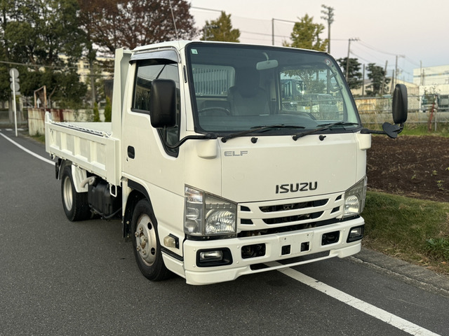 いすゞ エルフ 3.0 ダンプ フルフラットロー ディーゼル 最大積載量