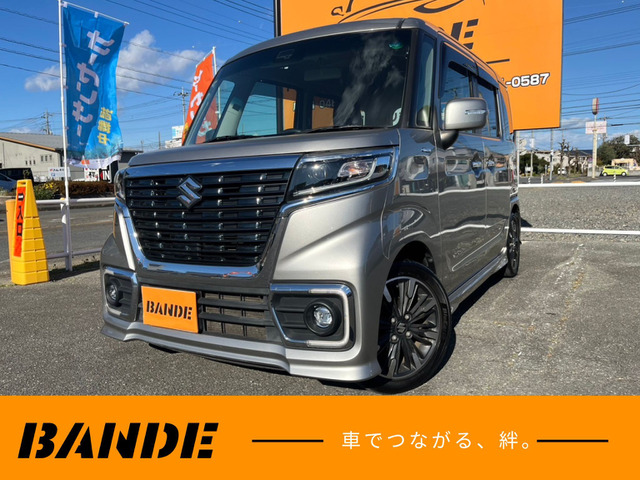 スペーシアカスタム ハイブリッド(HYBRID)  XS 純正SDナビ ETC リアセンサー