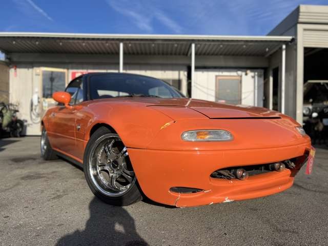 ロードスター 1.6 Jリミテッド 社外マフラー触媒無