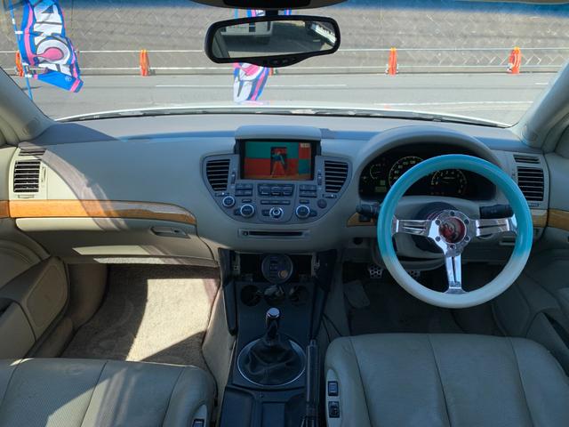 日産 シーマ 3.0 300G 即ドリ 6速MT化公認済み 純正VQ30ターボ 機械式