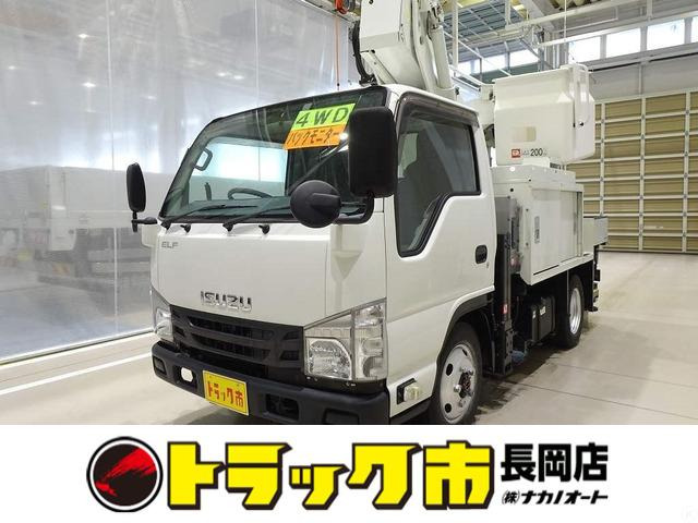 エルフ 3.0 フルフラットロー ディーゼル 4WD 0.5t 標準 10M高所作業車