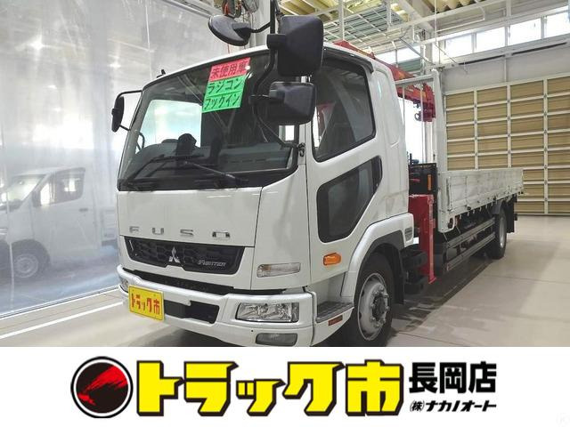 ファイター クレーン 7.4t 増トン 標準ベッド付 5段