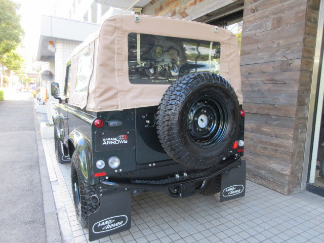 ランドローバー ディフェンダー 90 4WD SOFTTOP AT換装済 本革張