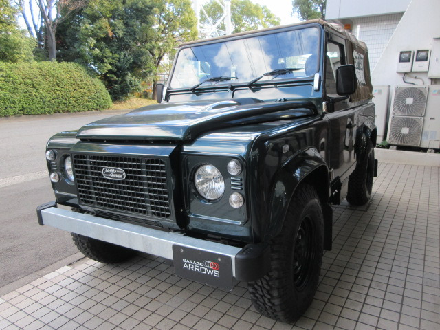 ディフェンダー 90 4WD SOFTTOP AT換装済 本革張替