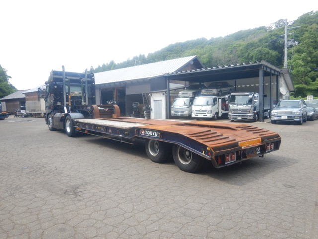日野 プロフィア シングル引き 重機運搬車 セット の中古車詳細