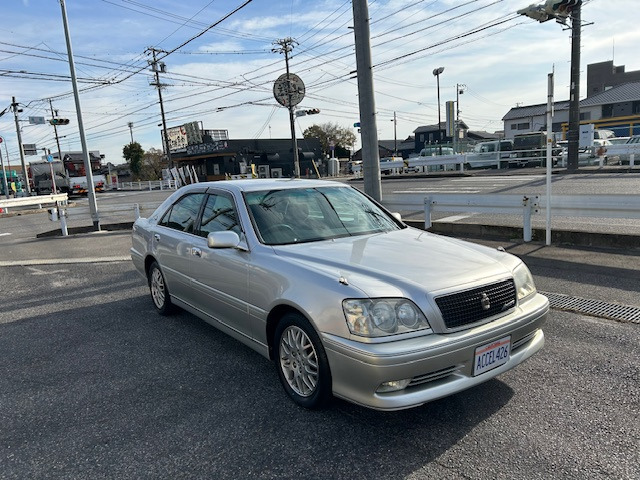 クラウンアスリート 2.5 V 1JZターボ・1オーナー・記録簿・禁煙車