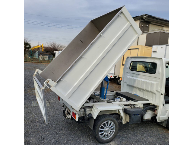 キャリイ  清掃ダンプ 荷箱ステンレス貼り