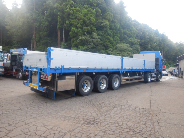 日野 プロフィア トレーラーヘッド 第五輪11.5t平ボデー アルミ