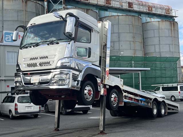 スーパーグレート ハイジャッキ 四国車体 ウインチ付 ハイルーフ