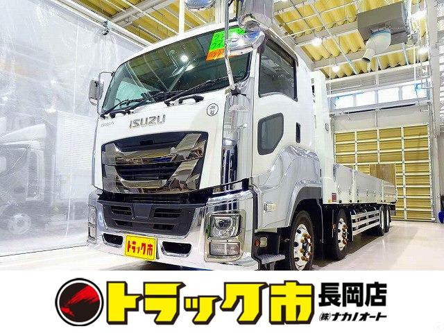 中古車 いすゞ ギガ 車載車 12.2t 4軸 セーフティローダー の