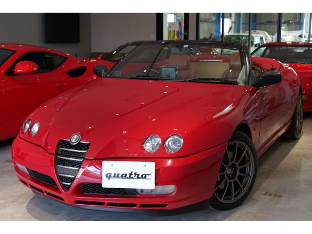 アルファスパイダー 3.2 V6 24V 正規ディーラー車 電動ソフトトップ