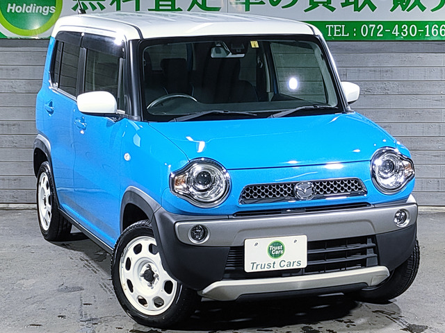 マツダ フレアクロスオーバー XG の中古車詳細 (65,914km, ブルー