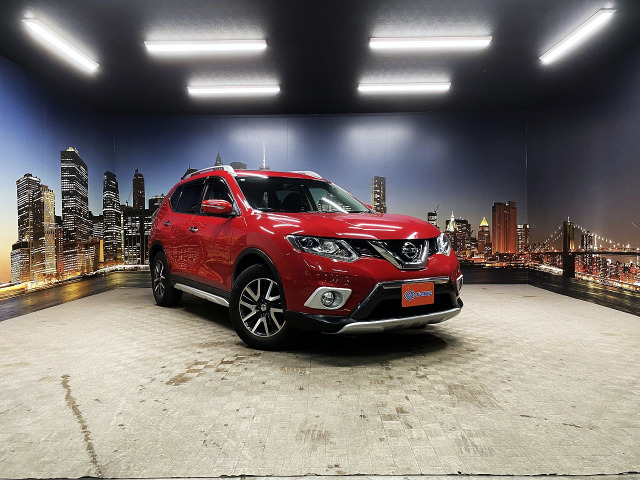 エクストレイル 2.0 20X エクストリーマーX 4WD ガラスルーフ 禁煙車 4WD 純正ナビ