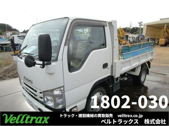 エルフ  2t4WDダンプ 手動シート付 走行22,238km