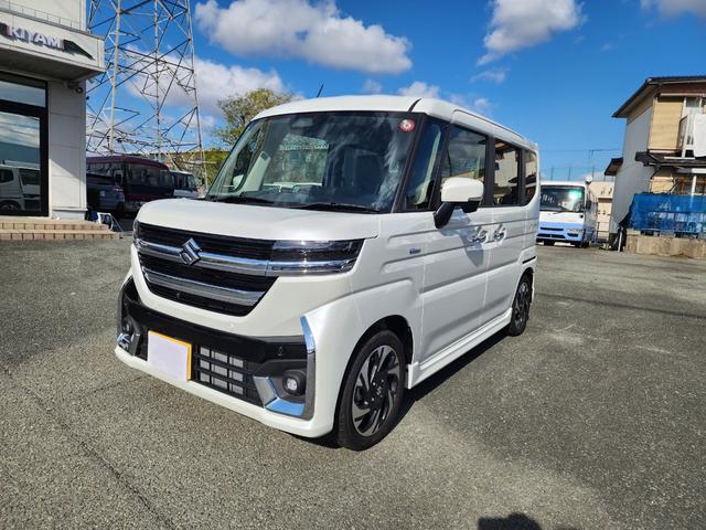 スペーシアカスタム ハイブリッド(HYBRID)  XS 全方位モニター付9インチメモリーナビ