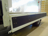 荷台内寸:371&times;208&times;40 三方開 横ねた12本 H13年製タダノ6段 2.6t吊りクレーン付