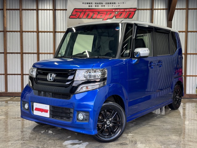 N-BOXカスタム G Lパッケージ 2トーンカラースタイル Bカメラ スマートキー