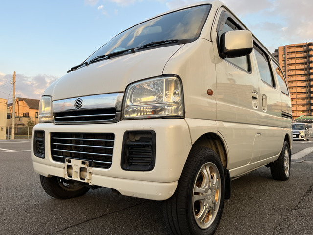 車検付き！エブリーバンハイルーフ5MT！