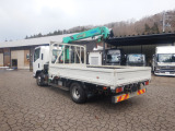 エルフ  4WD 3t積 クレーン付 平ボデー