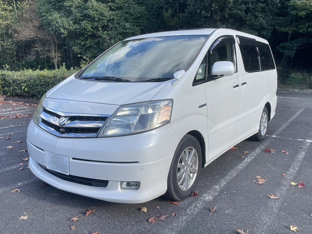 アルファードハイブリッド 2.4 G エディション 4WD ETC ドラレコ