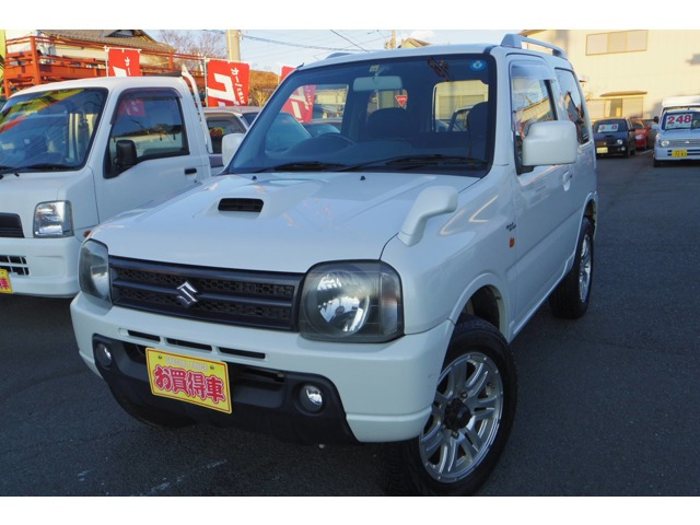 ジムニー ワイルドウインド 4WD キーレスシートヒーターナビルーフレール