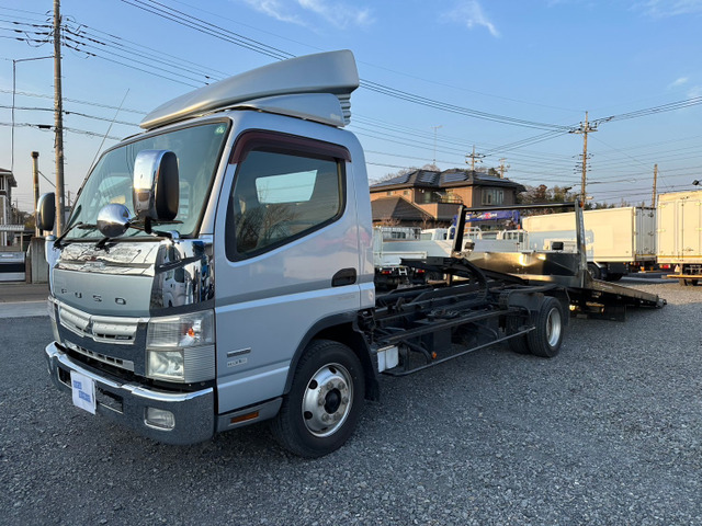 キャンター 車載車 セーフティローダー3トン積載古河製
