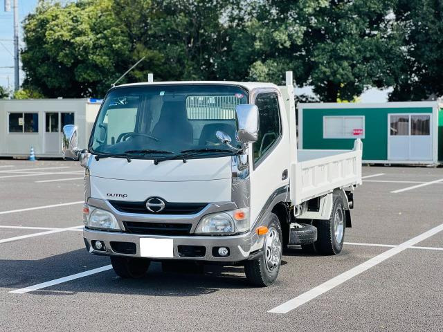 デュトロ  3tダンプ  走行17.4万
