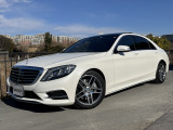 Sクラス S550 プラグインハイブリッド ロング 実走行24000㎞/黒革/AMGライン