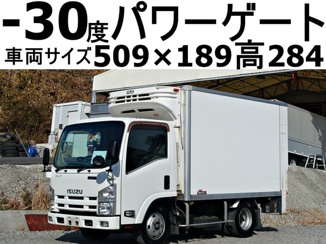 エルフ 冷蔵冷凍車 垂直パワーゲート600kg低温冷蔵冷凍ハ