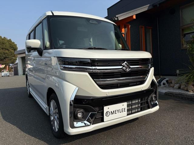 スペーシアカスタム ハイブリッド(HYBRID)  GS 展示車 9インチナビ フルセグTV