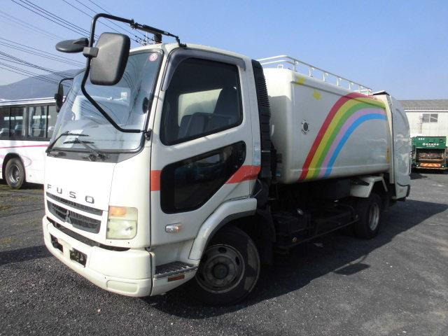 ファイター 塵芥車 4T パッカー車 回転式 ダンプ式