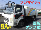 ファイター 塵芥車 4T パッカー車 回転式 ダンプ式
