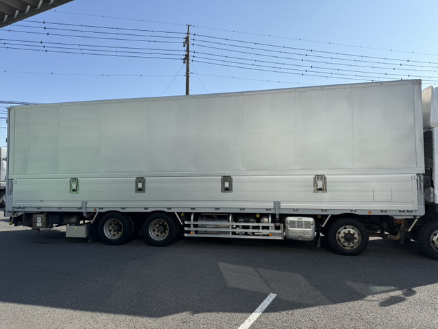 日野 プロフィア ウィング リアエアサス エアーローラー 寝台付き の