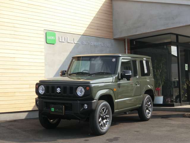 ジムニー XC 4WD 登録済未使用車 本革巻きステアリング