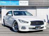 スカイライン 3.5 350GT ハイブリッド タイプP WORK ローダウン クルコン 純正ナビ