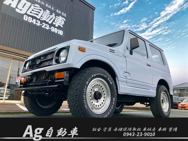 ジムニーバン HC 4WD☆社外ステア☆シートカバー☆全塗装☆