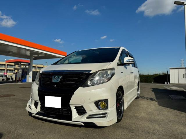 アルファードハイブリッド 2.4 SR Cパッケージ 4WD バックカメラ/プッシュスタート