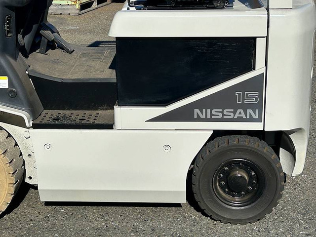 1.3トン　ホワイトタイヤ　バッテリーフォークリフト　218時間　関東輸送費無料(条件有) その他 日産フォークリフト バッテリー式 1.5t V3mb52ZK1B1L15 の中古