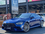 【中古車情報】メルセデス・ベンツ AMG GT 4ドアクーペ 43 4マチックプラス AMG ライドコントロール プラスパッケージ 4WD 黒革 ナビ ウッドパネル 全周囲カメラ の中古車詳細（走行距離：3.4万km、カラー：ブリリアントブルー、販売地域：埼玉県幸手市上高野）