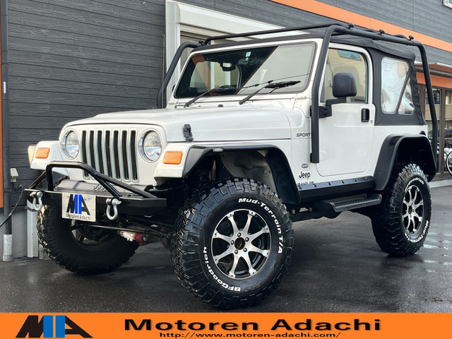 ラングラー スポーツ 4WD 6速MT カスタム多数 リフトアップ