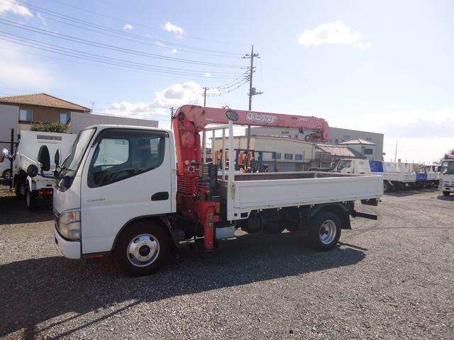 キャンター  クレーン付4段ラジコン3トン車