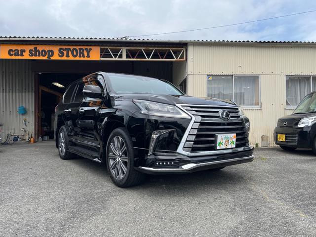 LX 570 4WD ETC スマキー 本革シート サンルーフ