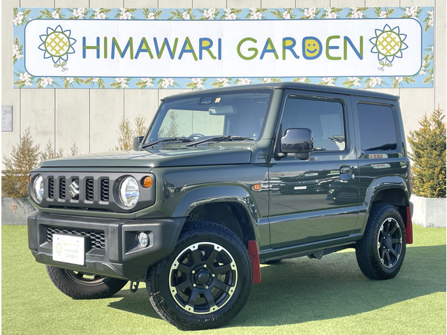 ジムニー XL スズキ セーフティ サポート 4WD ワンオーナ/衝突軽減/純正大型ナビ/禁煙