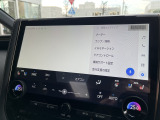 車両設定等もディスプレイで行えます。