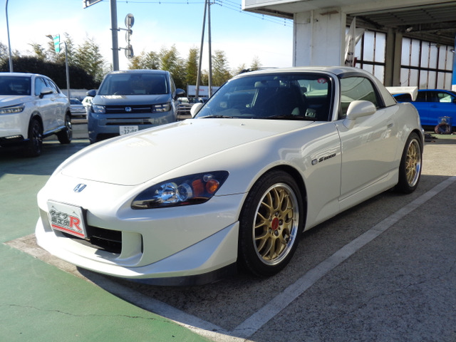 中古車 ホンダ S2000 2.2 タイプS 純正ハードトップ、無限マフラー付  